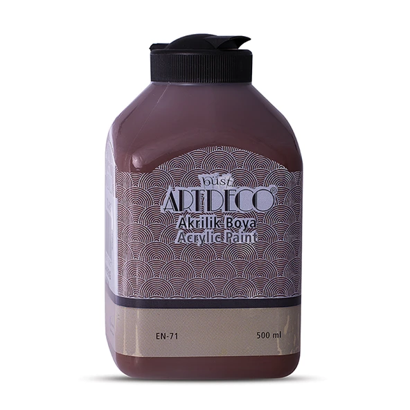 Artdeco Akrilik Boya 500 ML Kahverengi 070L-3615 ürün görseli 1