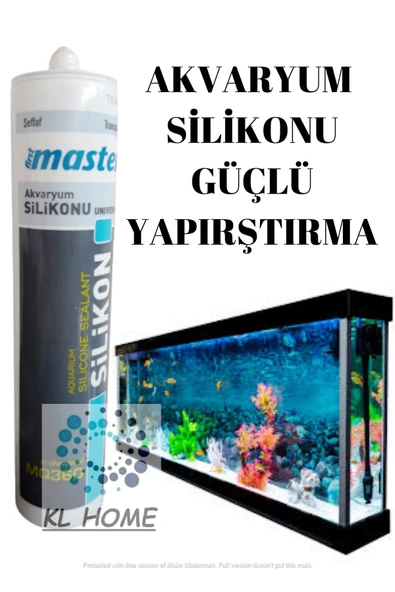 Profesyonel Kalite Akvaryum Duşa Kabin Küf Ve Mantar Yapmaz Silikon ( 1 Adet) Şeffaf Renk ürün görseli 1