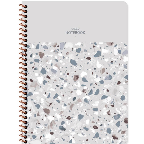 Keskin Color Defter Plastik Kapak Spiralli 16,5x22,5 80 YP Çiz. 322141-99 ürün görseli 1