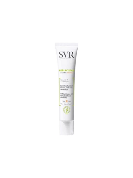 SVR Sebiaclear Active Teinte Cilt Tonu Eşitleyici Renkli Yoğun Bakım Kremi 40 ml ürün görseli 1