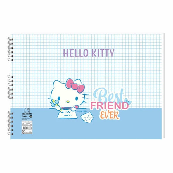 Hello Kitty Resim Defteri Spiralli 25x35 15 YP 300215-08 ürün görseli 1