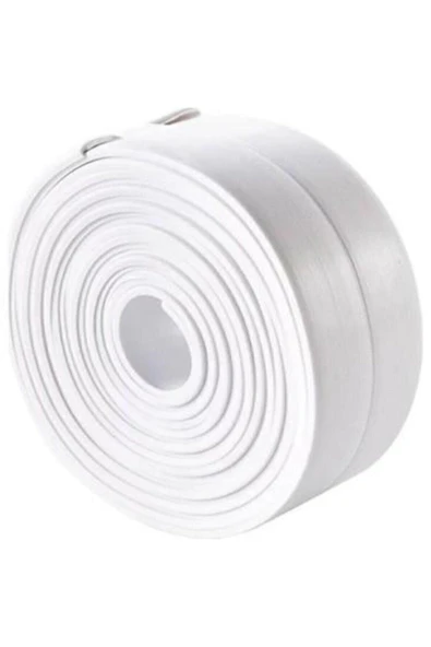 Su Sızdırmzlık 50 Mm X 3.2 Metre Beyaz Renk Küfe Dayanıklı Tuvalet Mutfak Banyo Kullanılır ürün görseli 1