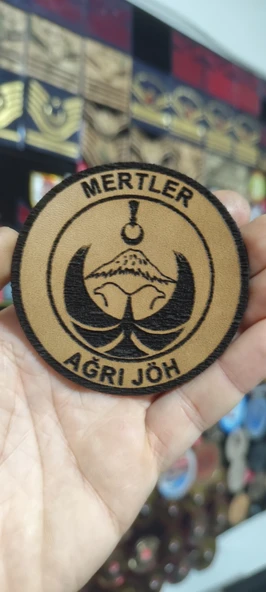 Bizon Derisinden Mertler , Birlik Peç 8 cm, Cırtlı, 1.sınıf Kalite ürün görseli 1