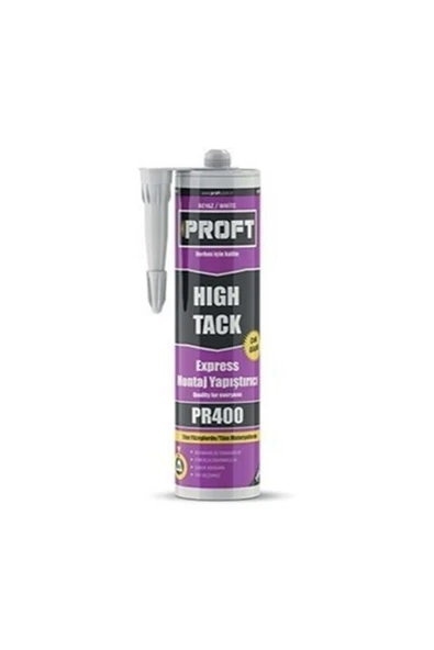 Pr400 Hıgh Tack Yapıştırıcı 290ml Beyaz 1adet ürün görseli 1