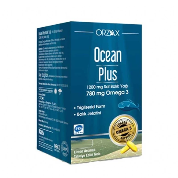 Orzax Ocean Plus 50 Kapsül ürün görseli 1