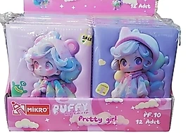 Mikro Not Defteri Puffy Pretty girl Pf-10 ürün görseli 1
