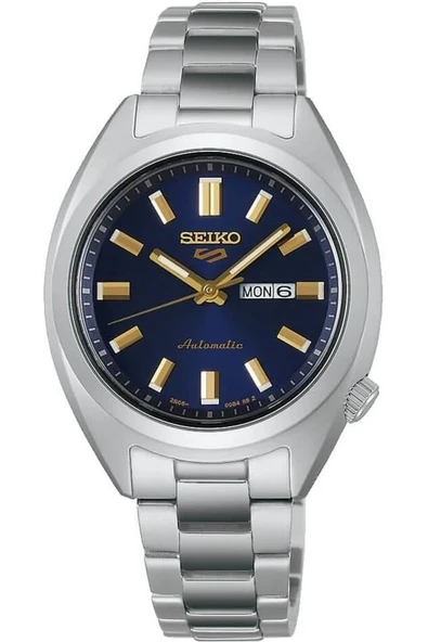 Seiko 5 SRE021K Otomatik Çelik Gri Lacivert Kadran 10 ATM 32 mm Kadın Kol Saati ürün görseli 1