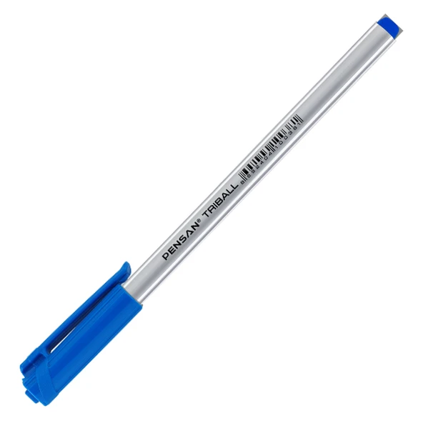 Pensan Tükenmez Kalem Triball 1.0 MM Bilye Uç Mavi (60 LI) Stand 1003 ürün görseli 1