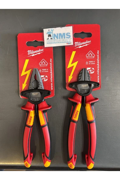 Elektrikçi 180 MM Pense Ve 180 MM Yankeski 1000 WATT VDE (1 Adet Pense - 1 Adet Yankeski) ürün görseli 1