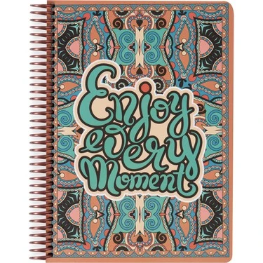 Keskin Color Defter Spiralli S.Kapak Wallart 17x24 100 YP Kareli ürün görseli 1