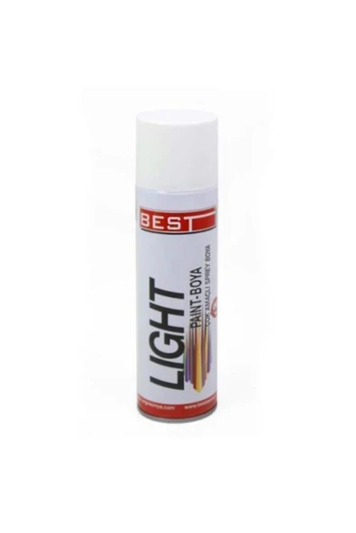 Light Akrilik Takviyeli Sprey Boya 250 ml. (Beyaz) ürün görseli 1