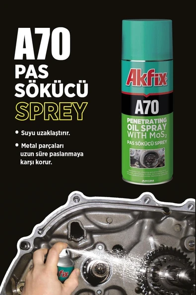 A70 Pas Sökücü Sprey 400ml ürün görseli 1