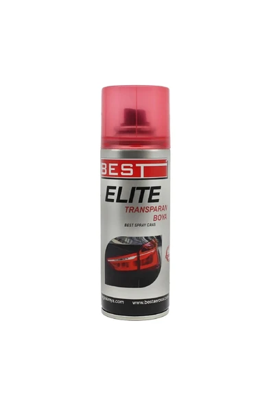 ELİTE TRANSPARAN FAR BOYASI 200 ML KIRMIZI ürün görseli 1