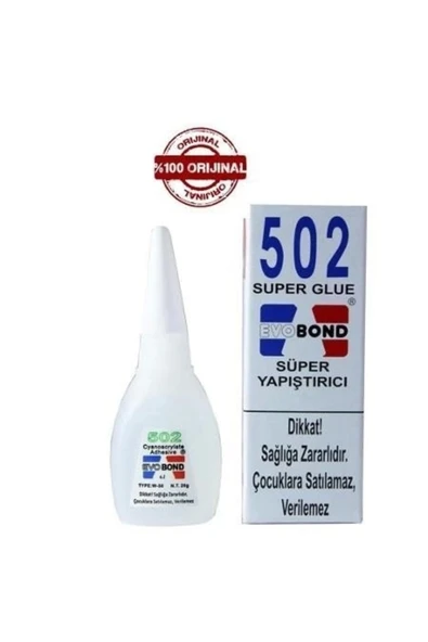 Evo Bond 502 Glue Süper Yapıştırıcı 20 Gr ürün görseli 1