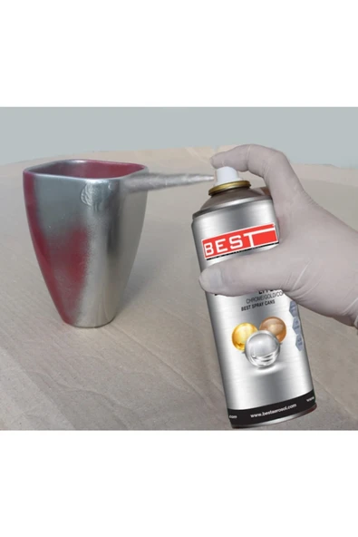 Sprey Boya Elite Efect Krom 400 ml - Resim 2
