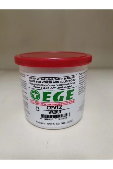 Ceviz Ahşap Mobilya Tamir Dolgu Macunu 200 gr ürün görseli 1