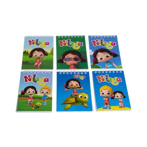 Keskin Color Bloknot Niloya A7 42 Yp.Spiralli (48 li paket) 140100-89 ürün görseli 1
