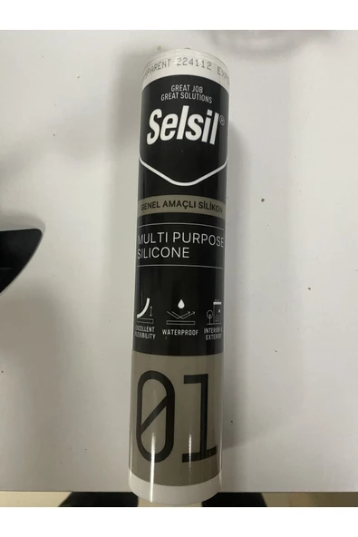 Selsil Silikon 280gr-şeffaf ürün görseli 1