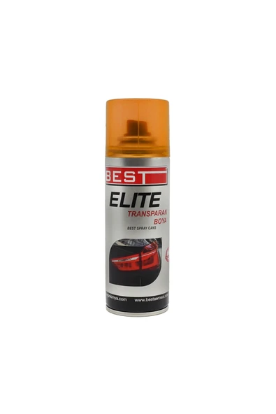 Elite Transparan Far Boyası 200 Ml Turuncu ürün görseli 1