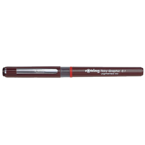 Rotring Çizim Kalemi Grafik Tikky 0,1 1904750-12 li ürün görseli 1