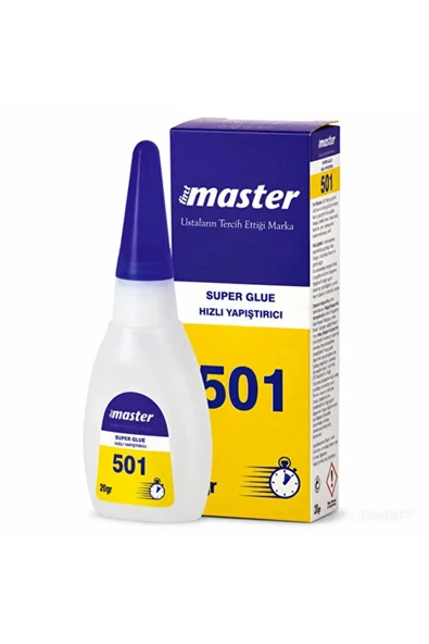 501 Süper Japon Yapıştırıcı 20 gr ürün görseli 1