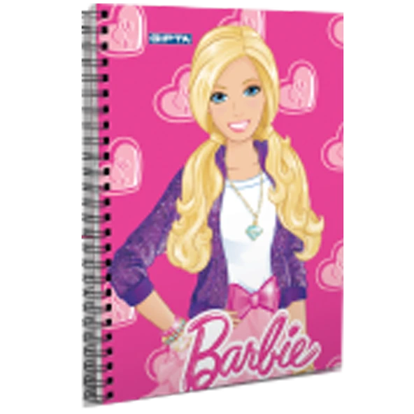 Gıpta Not Defteri Spiralli Karton Kapak ( 36 Lı Stand ) A6 Barbie 5516 ürün görseli 1