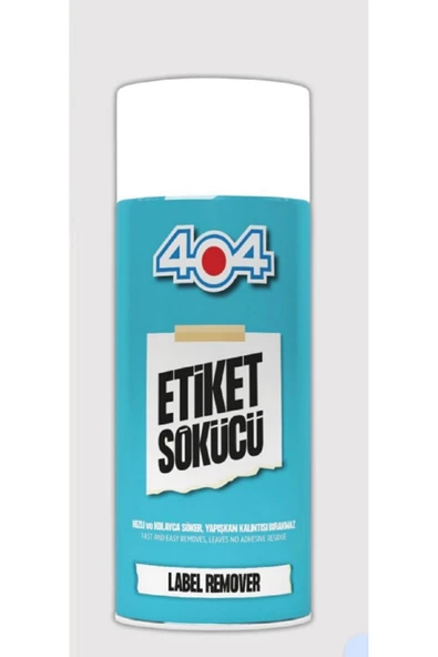 404 Etiket Sökücü Yapışkan Çıkart Sök Sprey 200ml ürün görseli 1