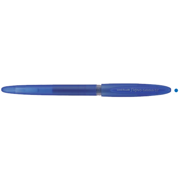 Uni-Ball Roller Kalem (12 adet)  Signo Gelstick Jel Bilye Uç 0.7 MM Mavi UM-170 ürün görseli 1