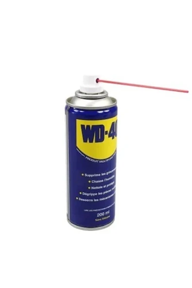Çok Amaçlı Yağlama Ve Pas Sökücü Sprey Pipetli Wd 40 200 ml ürün görseli 1