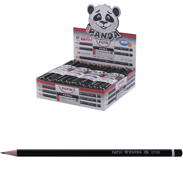 Fatih Kurşun Kalem Panda Yuvarlak 11110 (12li) ürün görseli 1