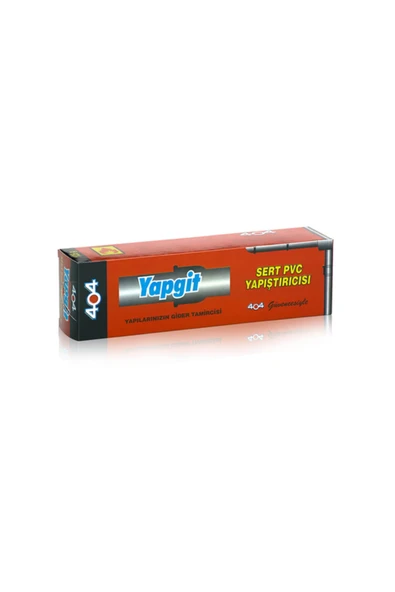 404 Yapgit Sert Pvc Yapıştırıcı 50 Gr. ürün görseli 1