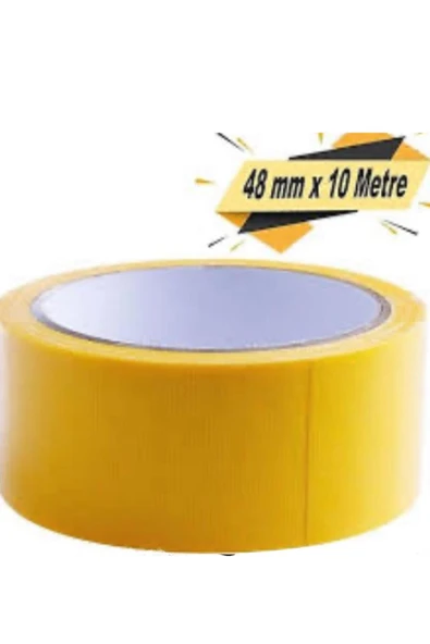 ÇOK AMAÇLI SU GEÇİRMEZ SIZDIRMAZ DAYANIKLI İZALASYON SARI TAMİR BANDI 48MM 10 MT ürün görseli 1