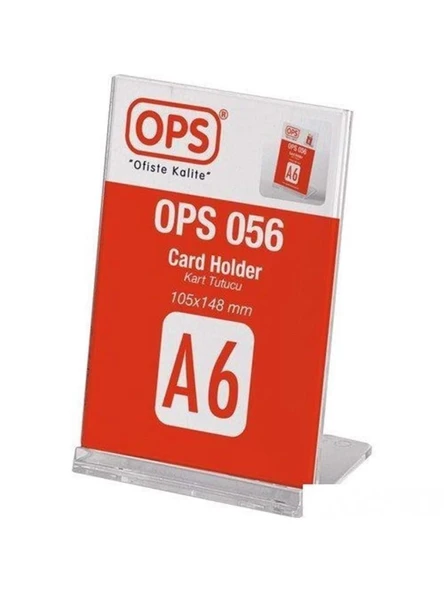 Ops Kart Tutucu Dikey A6 DP 056 ürün görseli 1