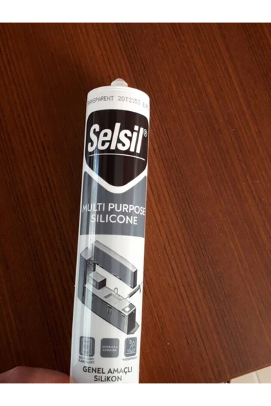 Selsil Şeffaf Silikon 280gr ürün görseli 1