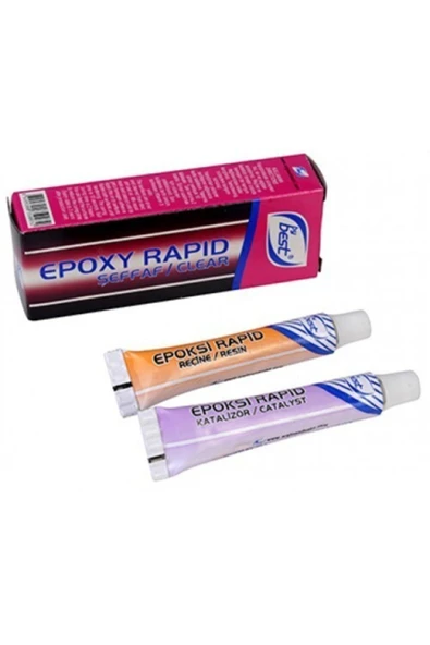 Rapid Epoksi 2 ' Li Plastik Çelik Metal Fayans Cam Yapıştırıcı 16 Gr ürün görseli 1