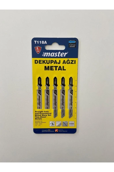 Dekupaj Ağzı Metal T118a (5adet) ürün görseli 1