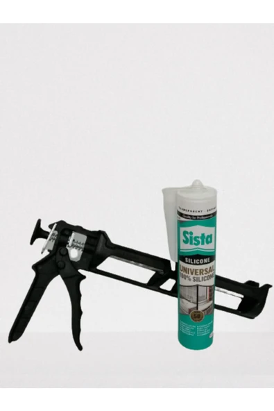 Şeffaf Silikon 280 Ml + Silikon Tabancası Sis245 ürün görseli 1