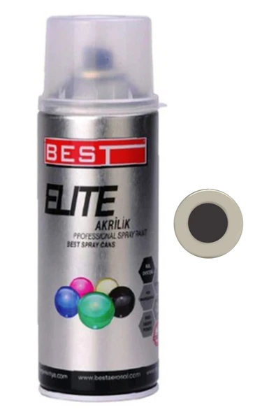 ELİTE 400ml MAT SİYAH SPREY BOYA ürün görseli 1