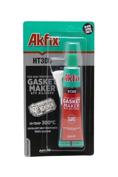 Yüksek Isı Sıvı Conta Siyah 50 gr ürün görseli 1