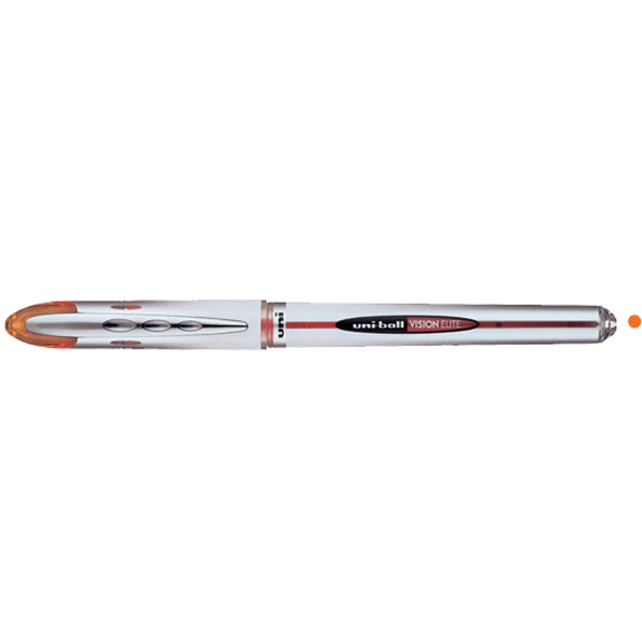 Uni-Ball Roller Kalem Vision Elite Bilye Uç 0.8 MM Turuncu (12 adet) UB-200 ürün görseli 1