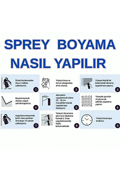 Açık Gri Profesyonel Seri Akrilik Sprey Boya 400ml Büyük Boy-10yıl Raf Ömrü ürün görseli 1