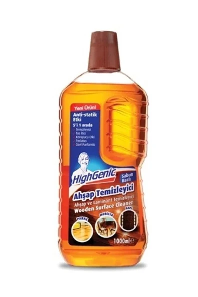 Highgenic Ahşap ve Laminant Temizleyici 1000 ml ürün görseli 1