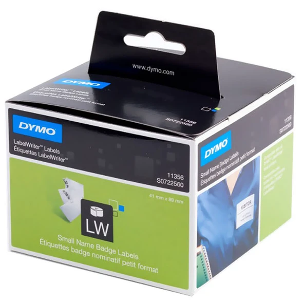 Dymo Label Writer Etiketi İsim Kartı 300 LÜ 89x41 MM 11356 ürün görseli 1