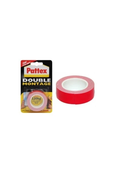 Montage Bandı 1.5x19 MM Double 120 KG Lık 1483609 ürün görseli 1