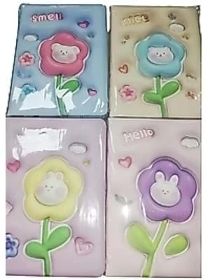 Mikro Not Defteri Puffy Flowers Pf-40 ürün görseli 1