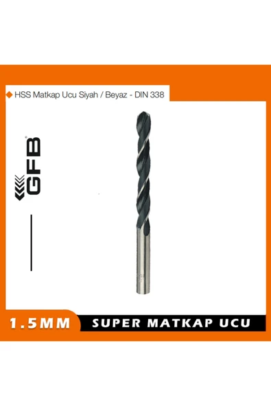 1.5mm Hss Matkap Ucu ürün görseli 1