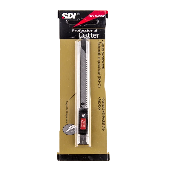 Sdi Maket Bıçağı Dar Metal Gövde 0439C ürün görseli 1