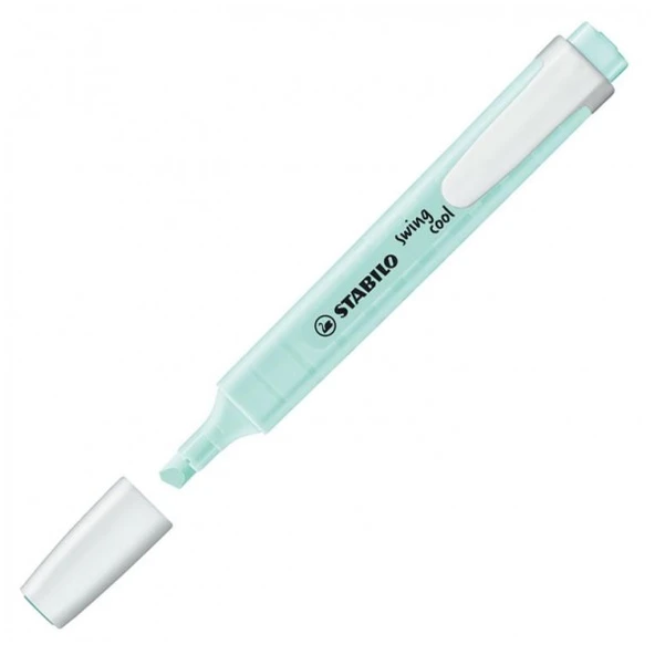 Stabilo Fosforlu Kalem Swing Cool Kalem Tipi Pastel Turkuaz 275/113-8-10-LI-PKT ürün görseli 1