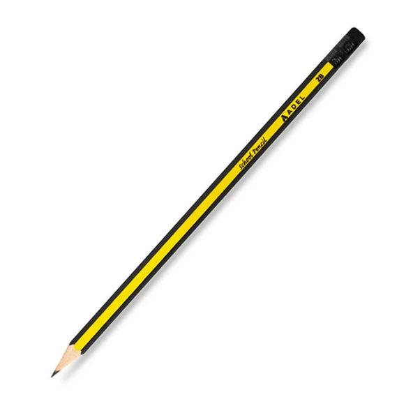 Adel Kurşun Kalem School Pencil 2B Silgili Yl 2062135000000 ürün görseli 1