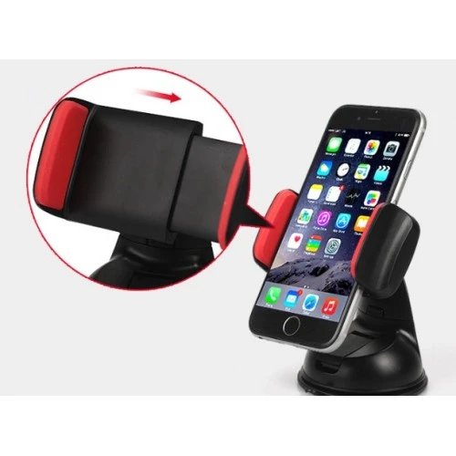 Araç İçi Torpido Cam Vakumlu Kısa Boy Telefon Tutucu ürün görseli 1